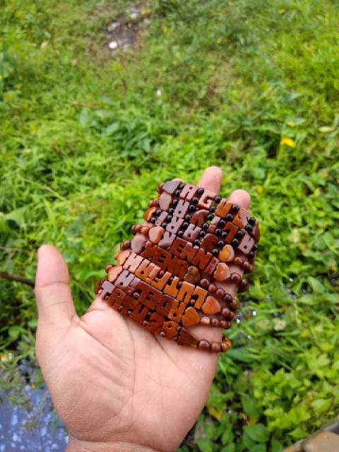 Gelang timbul kokka lebih dari 7 huruf bisa request nama sendiri