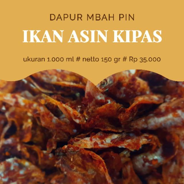 

IKAN KIPAS BALADO # PRE-ORDER DIKIRIM 14 MEI 2020