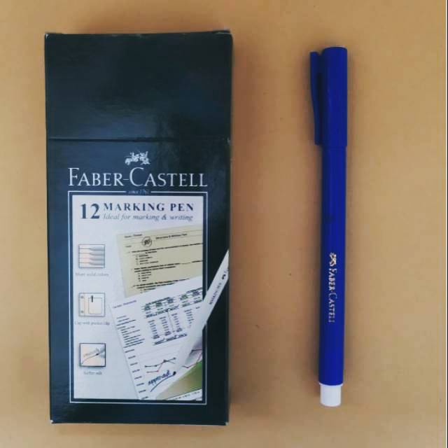 

Marking Pen Faber Castell Spidol Serbaguna Biru