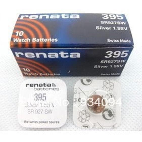 Renata 927 Batre Baterai Jam Tangan Watch Sr927Sw Sr927 395 Swiss Made