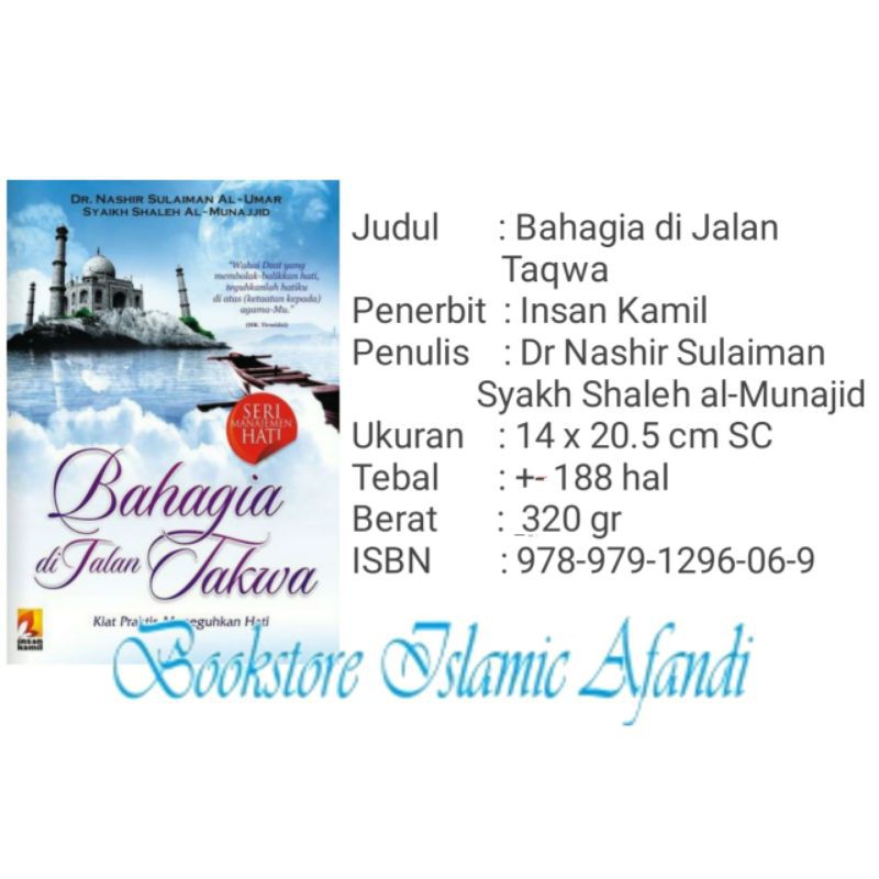 Buku Bahagia Di Jalan Taqwa  Insan Kamil