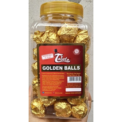 

Cokelat Tobello Golden Ball Cokelat Bola