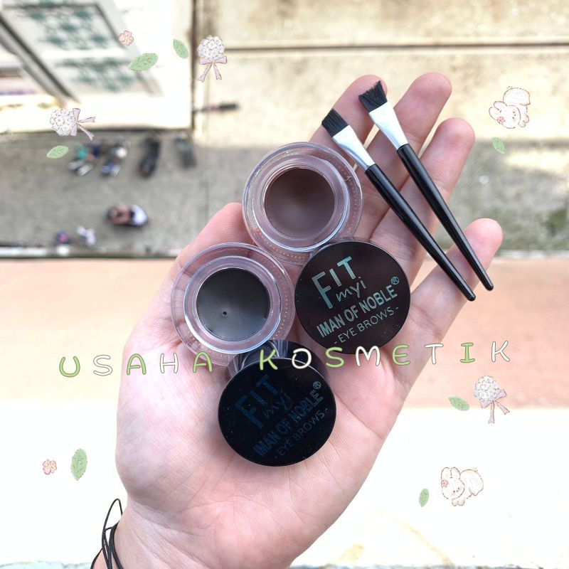 IMAN OF NOBLE EYEBROW 2 WARNA EYEBROW POWDER 2 WARNA No. 970