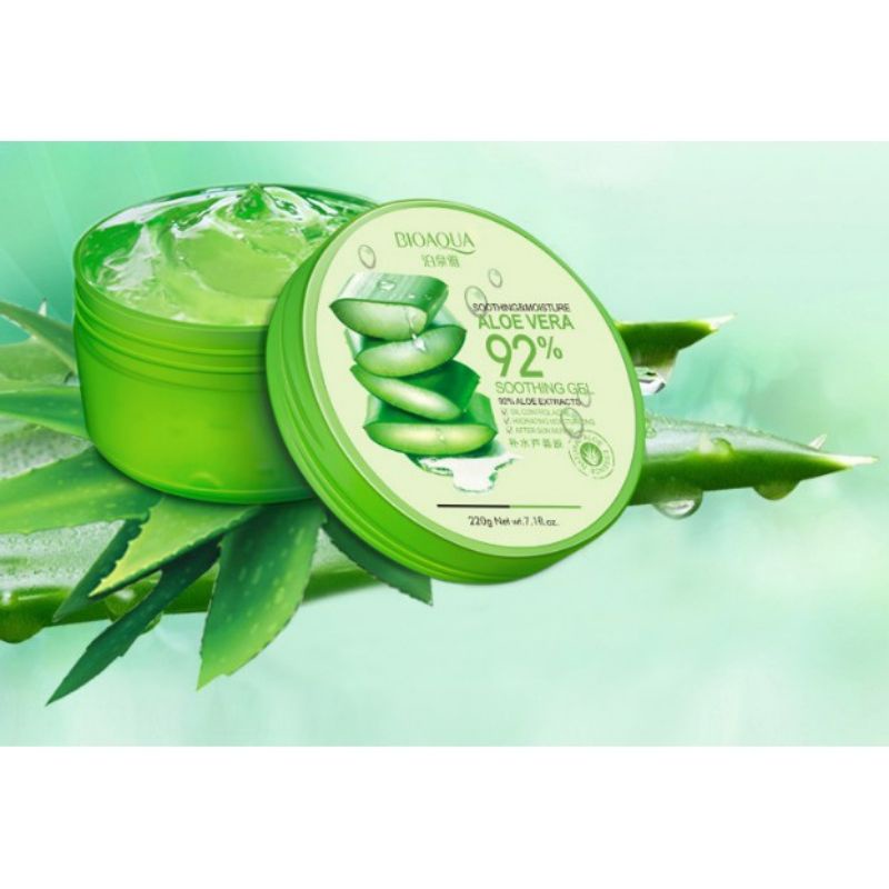 PELEMBAB WAJAH/ PEMBERSIH WAJAH/GEL LIDAH BUAYA/ALOE VERA 92 %/PELEMBAB ALOE VERA 92 %/ALOE VERA ORI