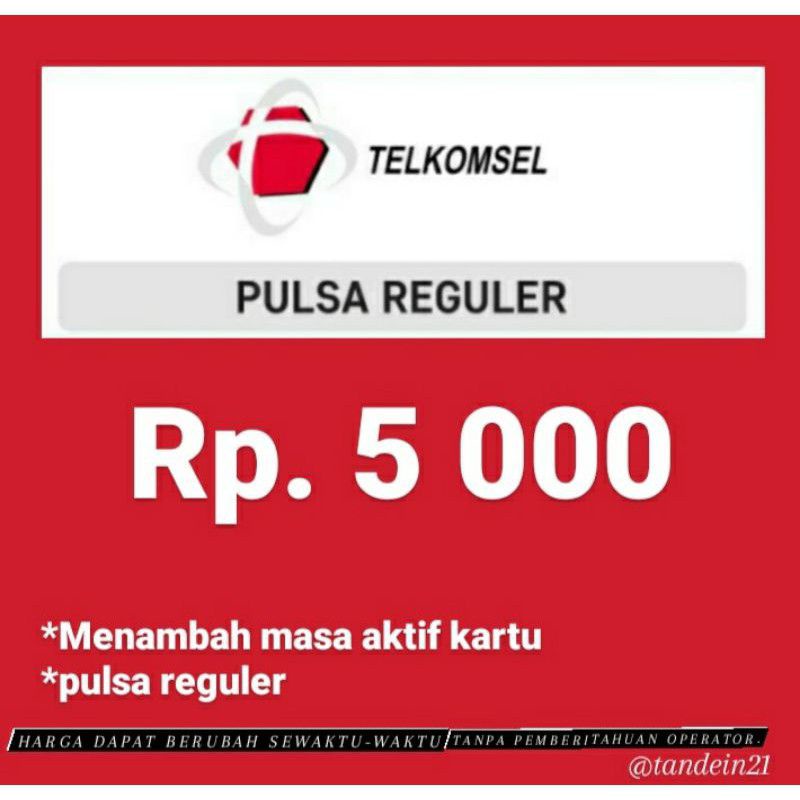 PULSA TELKOMSEL TERMURAH 5.000 HARGA AGEN murah proses cepat