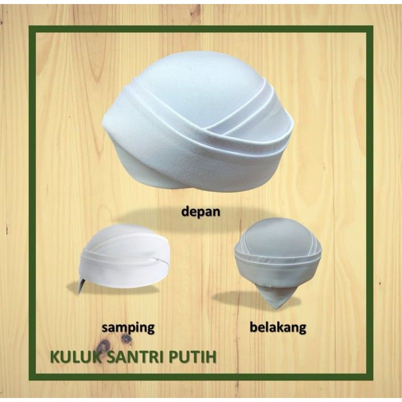 PECI KULUK SANTRI / SONGKOK SORBAN