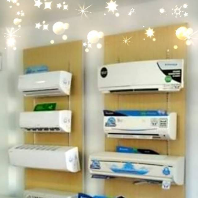 Kipas Angin Model AC Uk 1,5PK + POLOS + REMOT (Tipis/FLAT/Model Terbaru) 