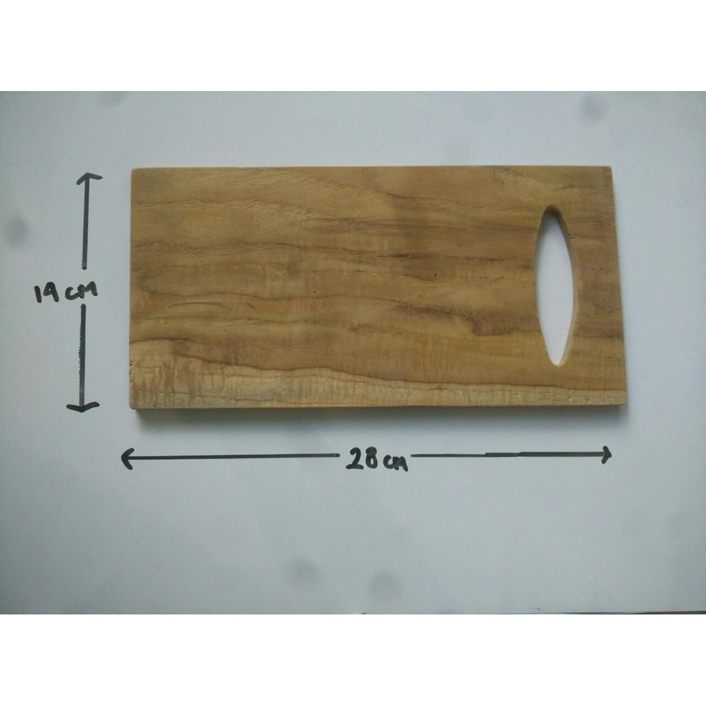 Talenan kayu jati ASLI
