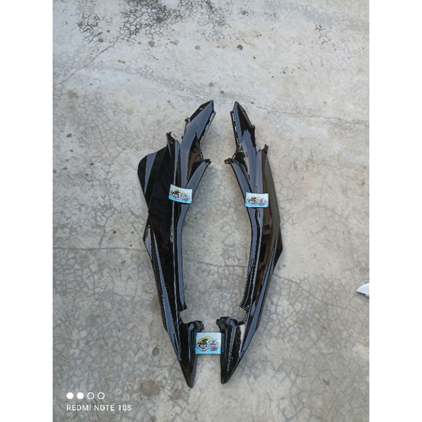 Cover Body Belakang Satria Fu Facelift Fl 2013 2014 2015 Hitam Polos Mirip Original