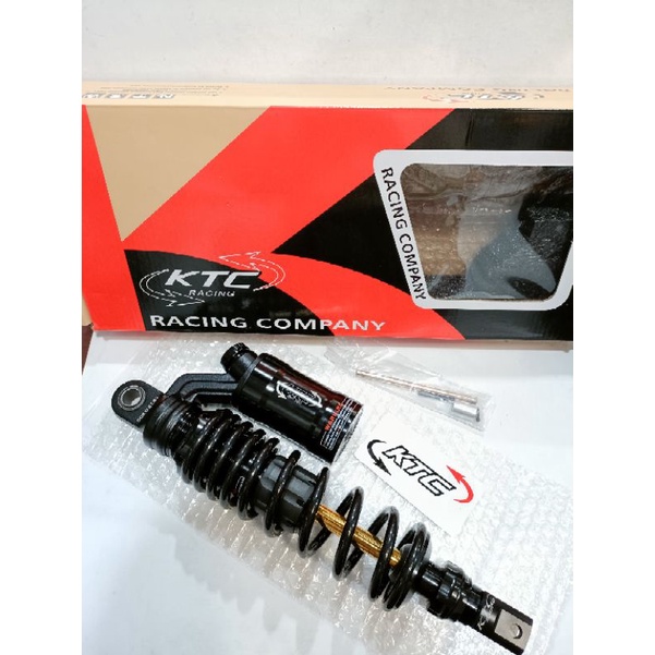 Shockbreaker Shock KTC XTREME BLACK SERIES GREY ORIGINAL rebound double klik 330mm Vario 125/150 BEAT SCOOPY