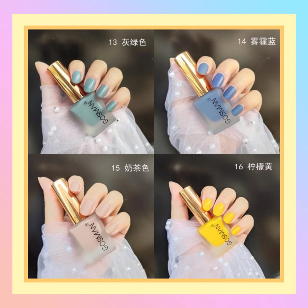 TERMURAH  PEEL OFF TIDAK BISA DI KUPAS NAIL POLISH KUTEK TIDAK BERACUN