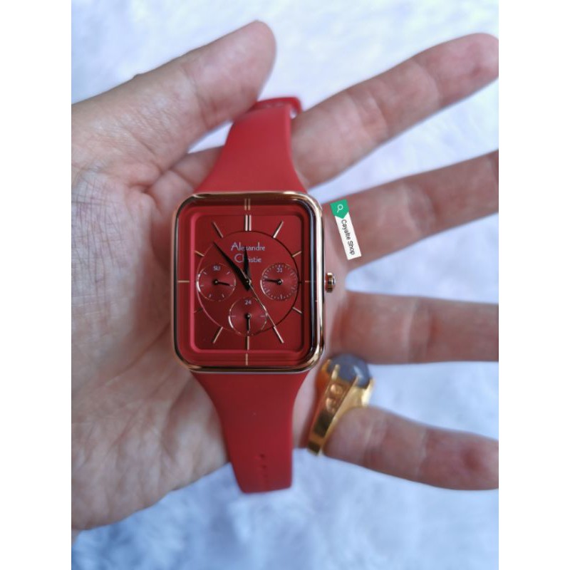 Alexandre Christie 2744 BFRRGRE Red Merah Wanita Cewek