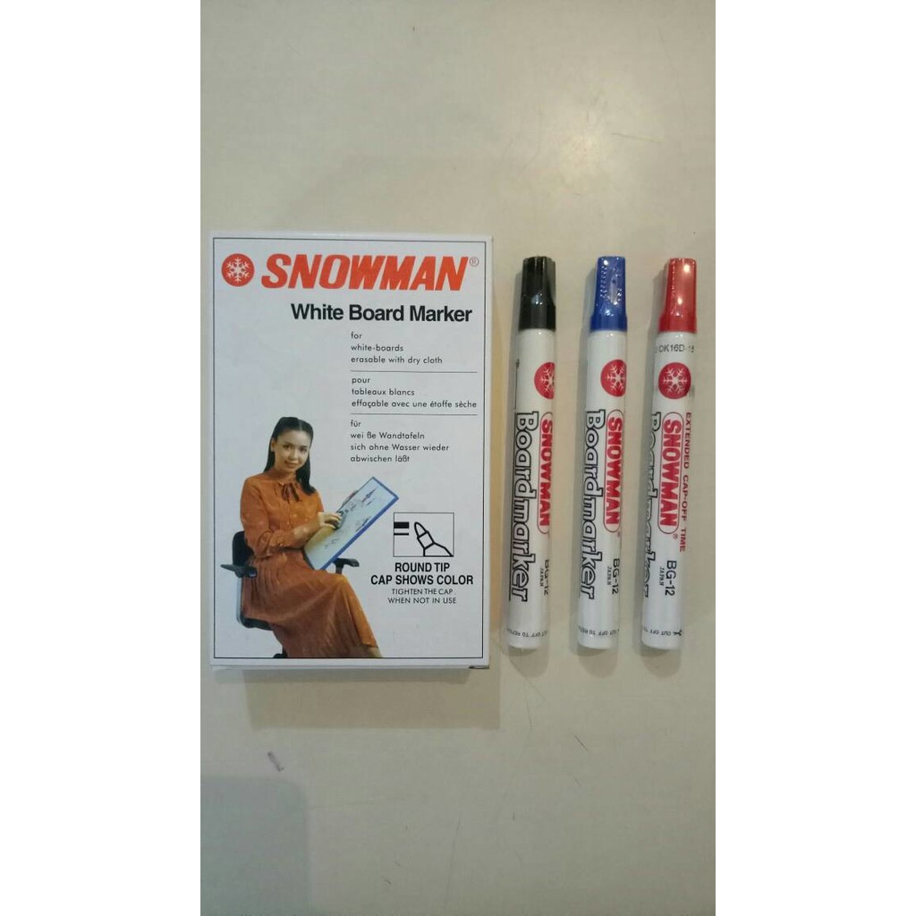 

Snowman Spidol White Board BG-12