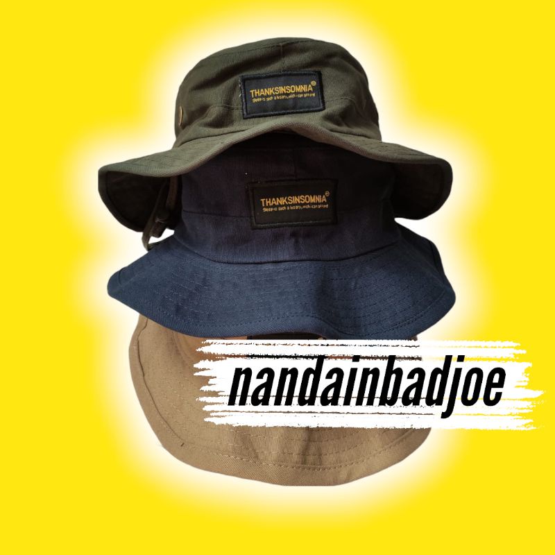 Topi Rimba THANKINSOMNIA Distro Pria Wanita