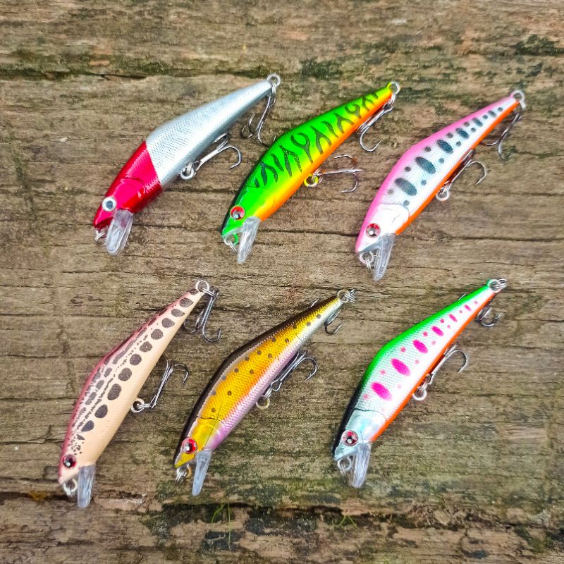 Minnow Ultralight Replika KRAKEN 6cm 5.5gr - Umpan Casting UL Lure Sinking