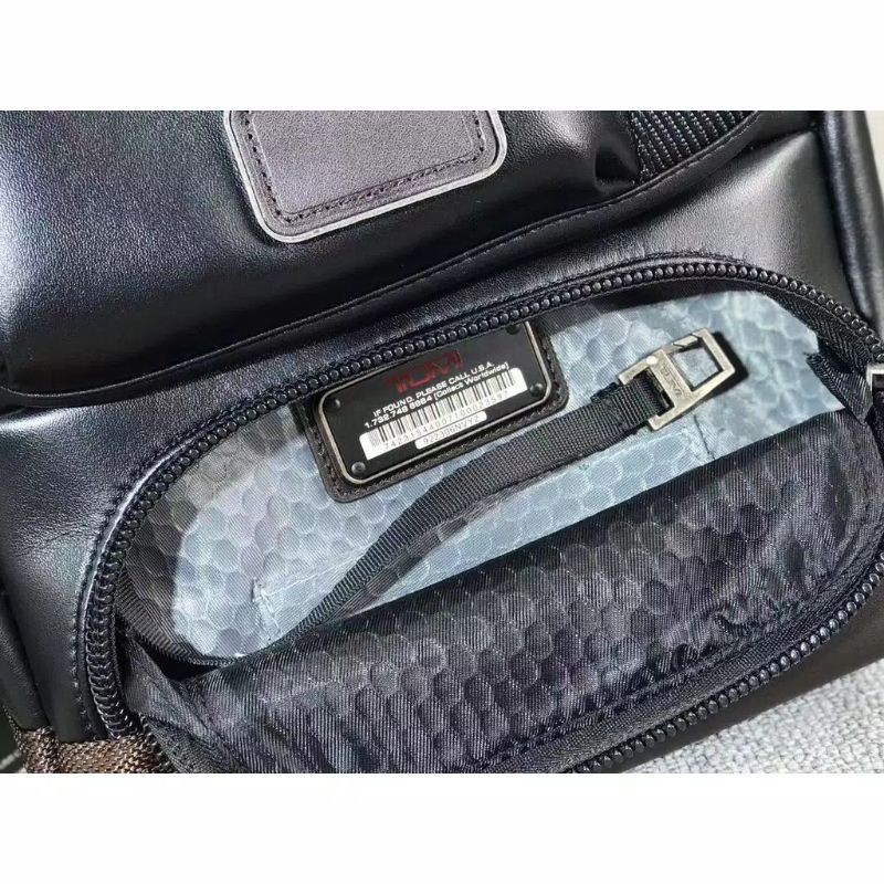 Tas selempang TUMI Alpha Bravo Barstow Full Leather Mirror Quality
