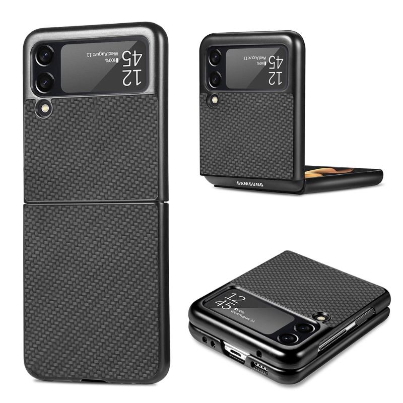 Vivi Casing Hard Case Belakang Bahan Pc Shockproof Slim Mewah Untuk Samsung Galaxy Z Flip 3