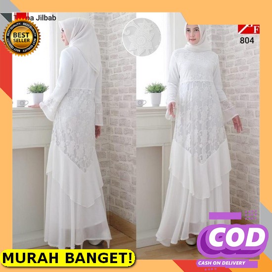 Baju Gamis Wanita Terbaru 2022 Gamis Mewah Elegan Gamis Moscrepe Premium Grosir Gamis Termurah Baju 