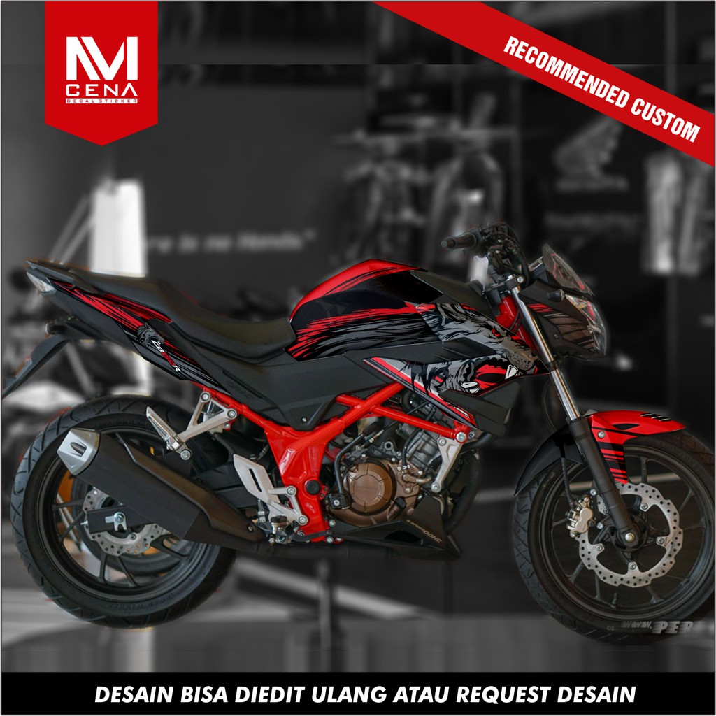 Sticker CB 150R FULL BODY Decal CB 150R Stiker CB150R Striping CB 150R Sticker CB150R Full wolf