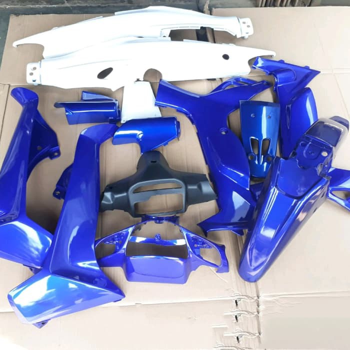 Full body halus vega R lama biru putih