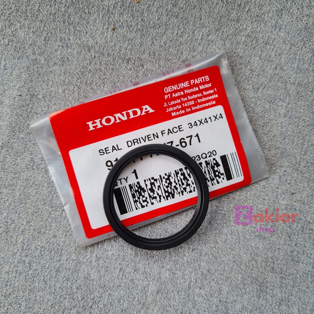Seal Driven Face 34X41X4 Seal Puli Vario Karbu Vario 125 Old Vario 125 150 Esp Led Pcx 125 Ori AHM