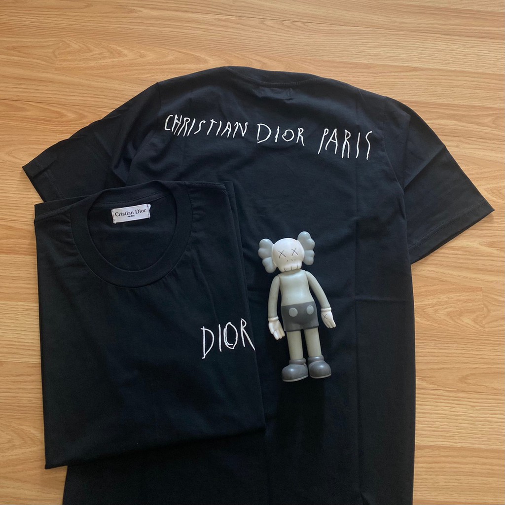 KAOS CHRISTIAN DIOR HITAM  PARIS TEES