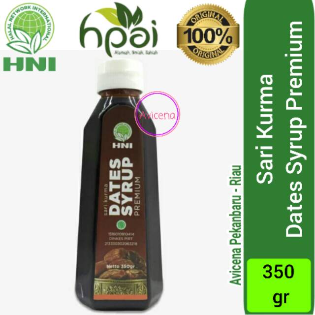 

HPAI Sari Kurma Dates Syrup Premium 350 ml Sarkum HNI PKU Pekanbaru Riau