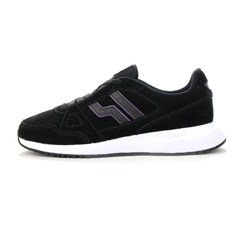 SEPATU SNEAKERS PIERO RUSHER LUX BLACK PURPLE WHITE