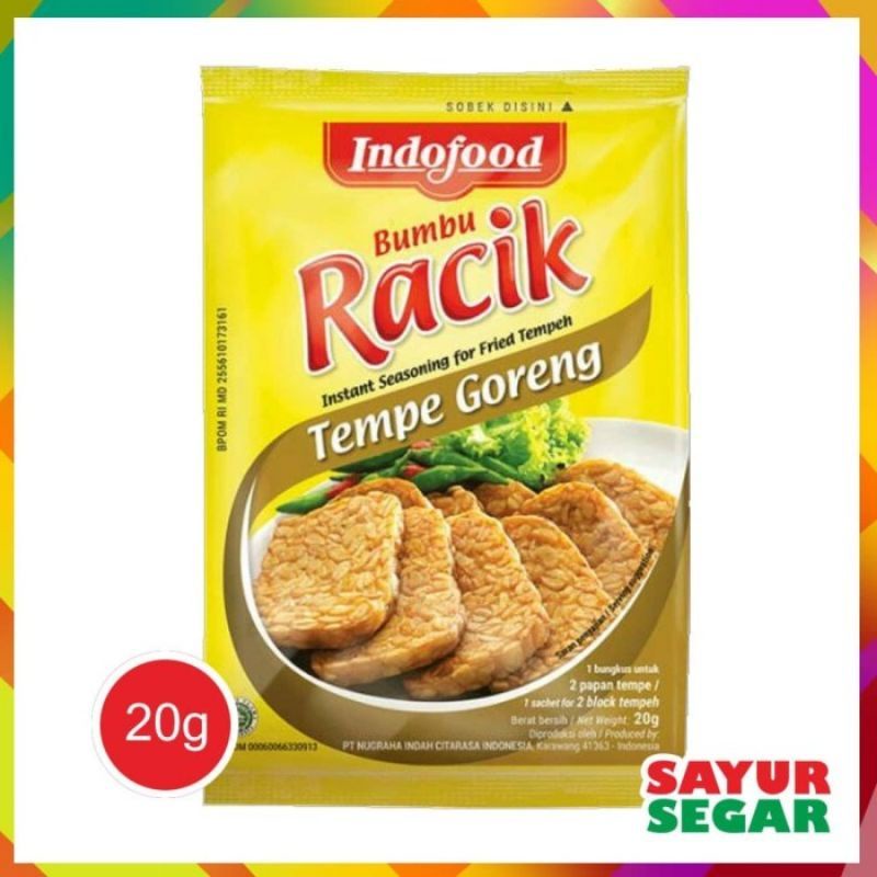 

bumbu racik tempe goreng 20 gram