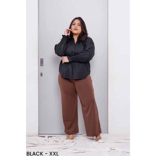 M-XXL Kemeja Oversized Jinju Atasan Wanita