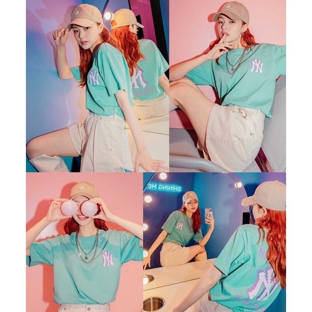 Mlb Yankess Monogram Tshirt - Kaos Mlb