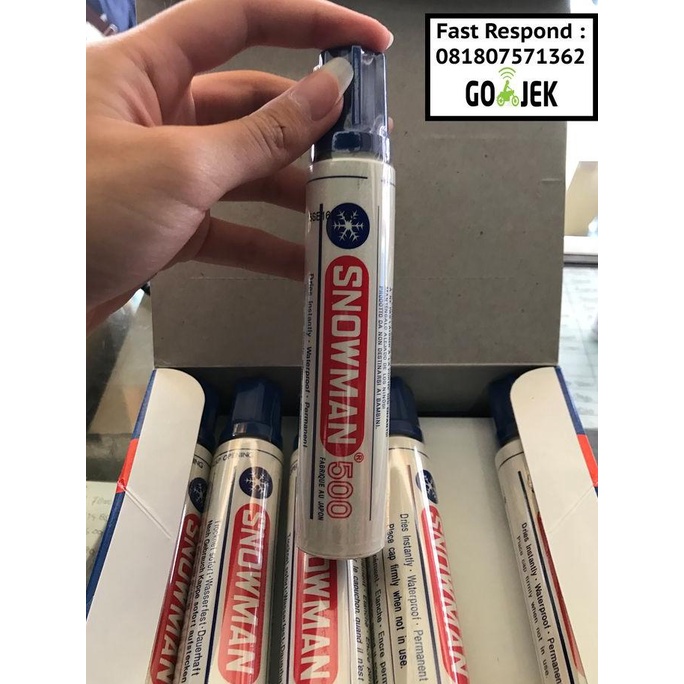 

spidol jumbo 500 snowman marker