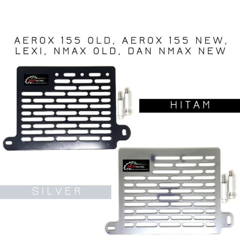 (Akai) cover radiator nmax aerox Lexi tutup radiator nmax pelindung radiator variasi nmax aerox