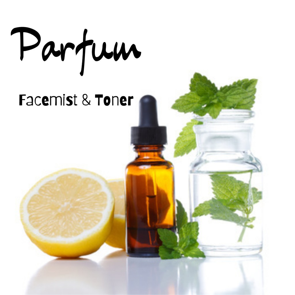 Aroma Parfum Toner / Fragrance Facemist & Toner Lemon Yuzu White Musk Bambu Tea Lovers Berry 10 Ml