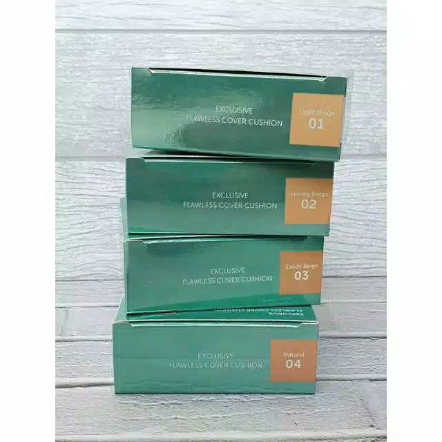 ❣️Rakkistore99❣️Wardah Exclusive Flawless Cover Cushion 15g (100% Original)