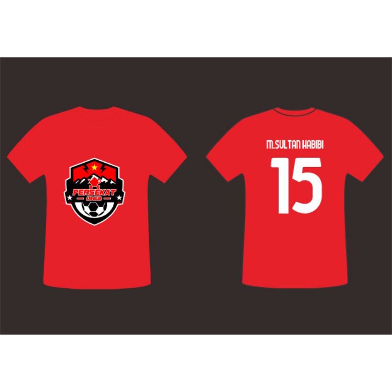 Kaos Anak Desain Custom No Punggung