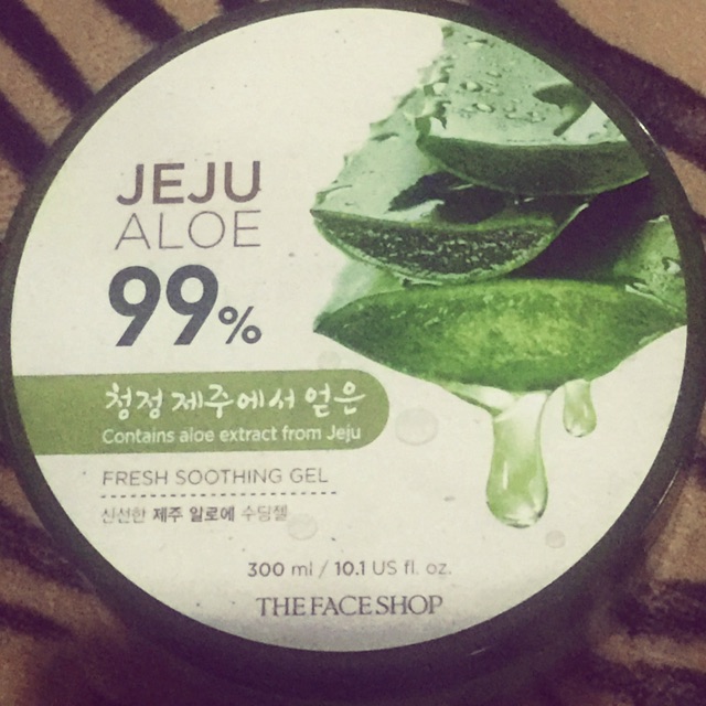 Aloe vera jeju 99% The Face Shop 100% Ori