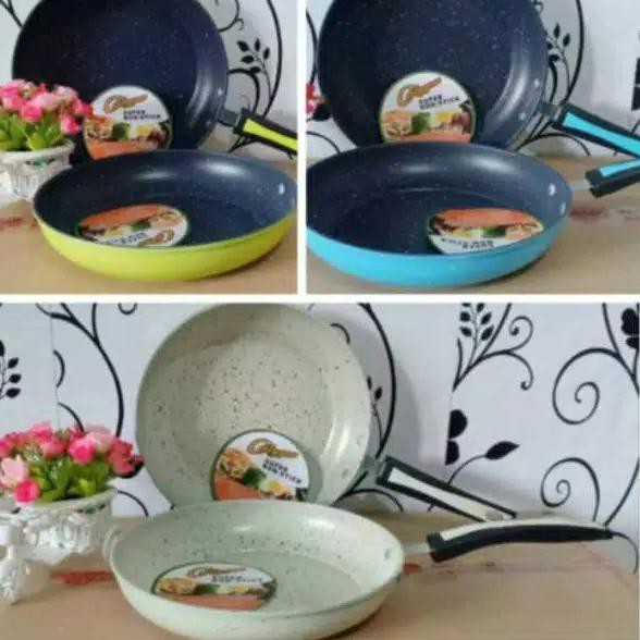 Teflon/wajan Calypso Penggorengan Anti Lengket Tanpa Minyak