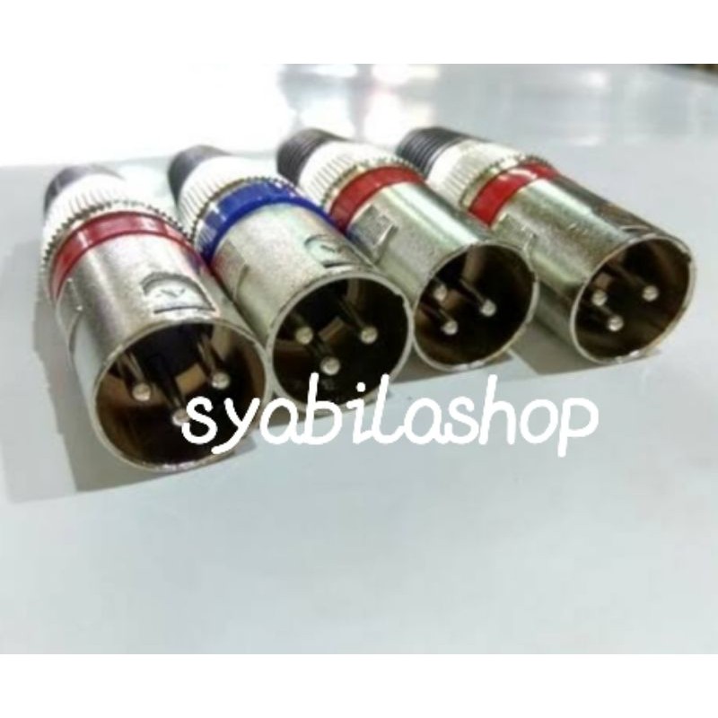 JACK SOKET CANON MALE SOCKET JACK CANON MALE