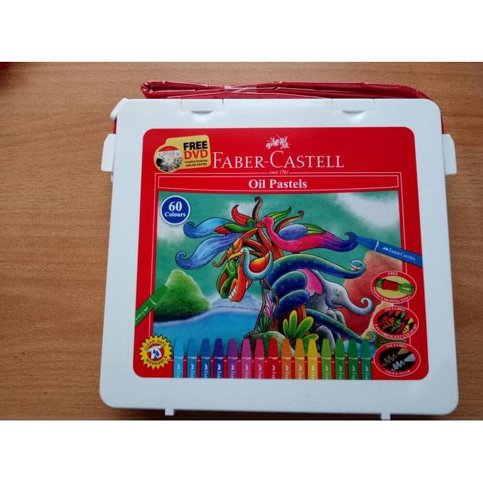

Ready Stok! Crayon Faber Castell 60 Warna / Oil Pastel Terpercaya
