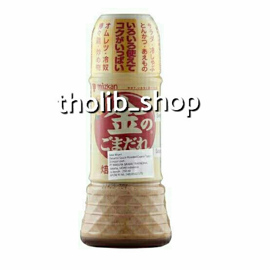 

mizkan sesame sauce roasted coarse type 250ml