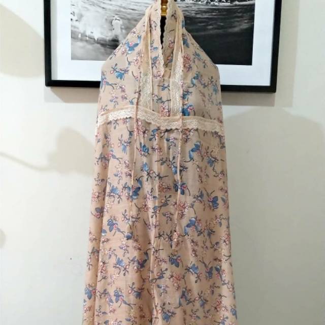 Mukena Katun Silky 2in1 'Gulya Series' Code LightSalmon