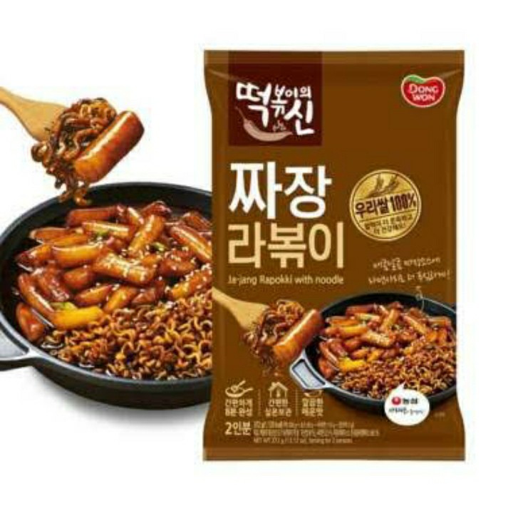 

Dongwon jjajang rapokki with noodle 332 gram