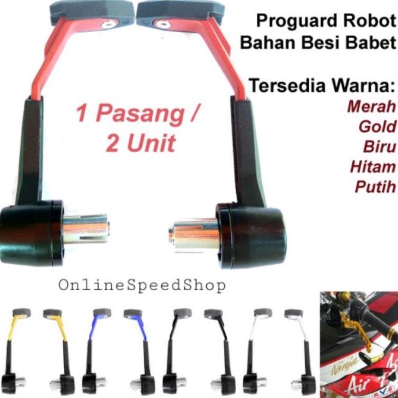 PROGUARD HANDGUARD JALU STANG MOTOR ROBOT BABET UNIVERSAL NMAX AEROX PCX MIO Dll