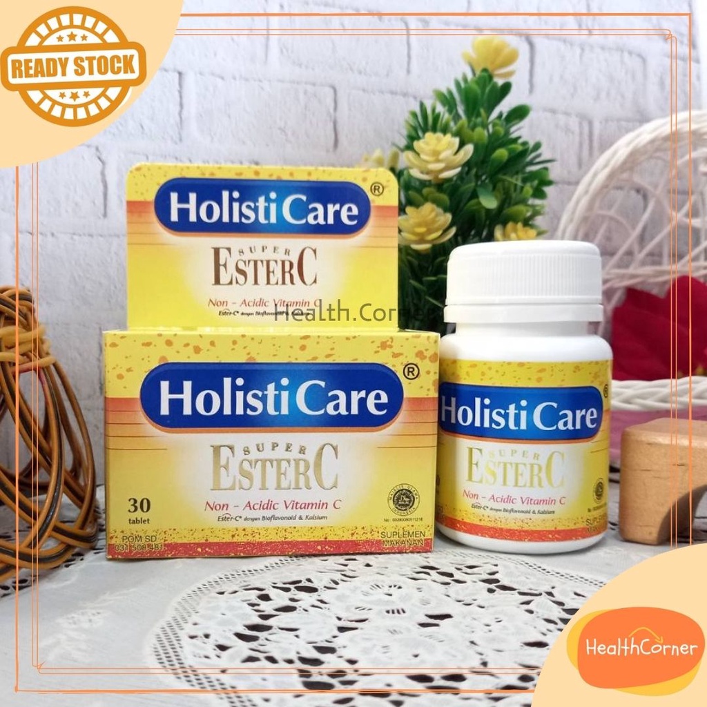 Holisticare Super Ester C / EsterC Vitamin C isi 30tabs