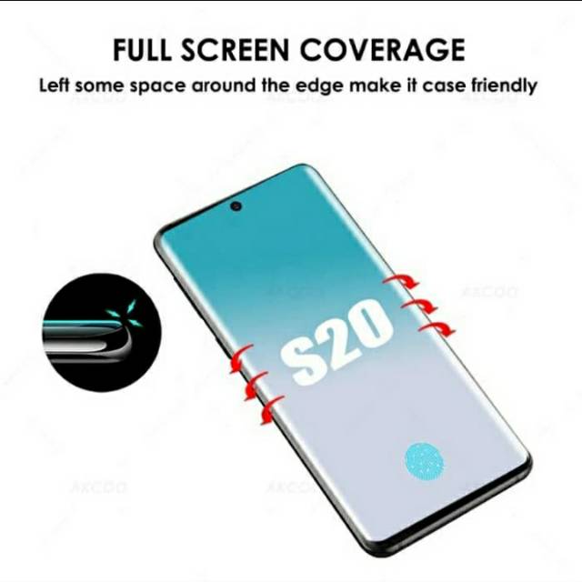 UV Curved 3D TemperedGlass Samsung Galaxy S6 S7 Edge S9 S8 S10 S20 Plus Ultra Note 8 9 10 Plus Cover