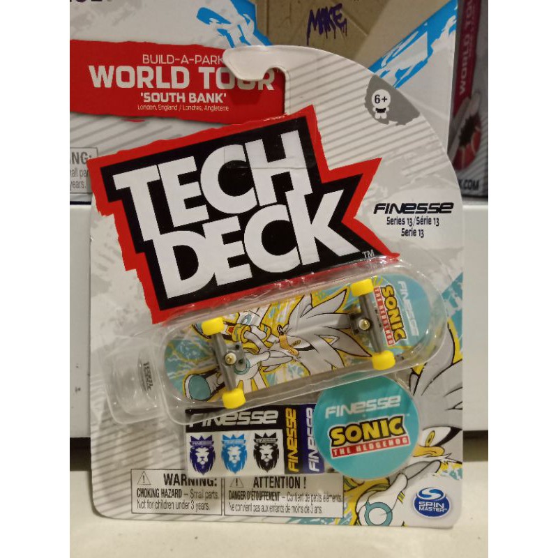 Fingerboard Skateboard Mini Tech Deck - Sonic