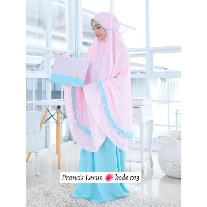 Mukena Lexus prancis ori Dalanova mukena