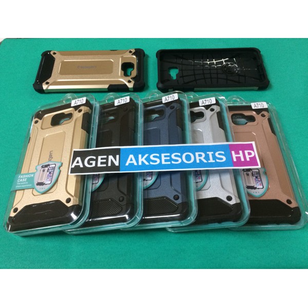Spigen Iron Samsung A710 A7 2016 Hardcase Robot Transformer