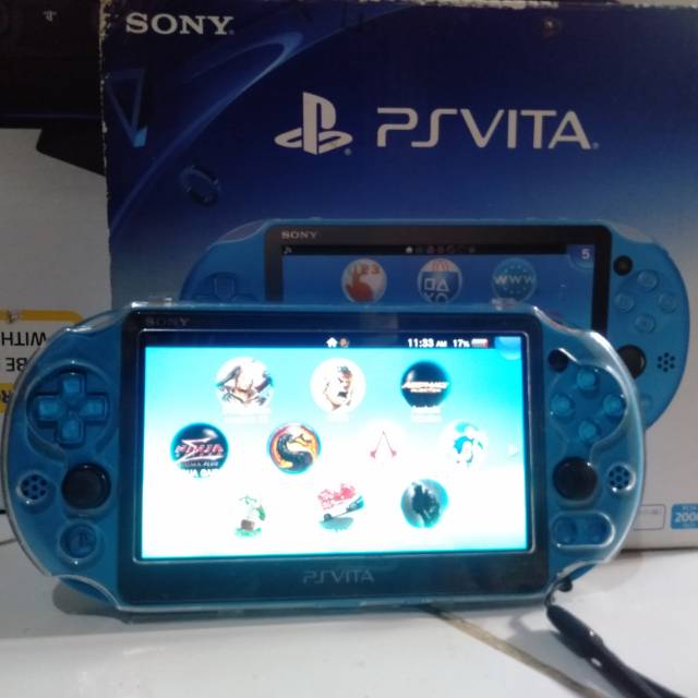 PS VITA SLIM SONY HENKAKU 128 GB FULL GAME